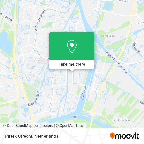 Pirtek Utrecht map