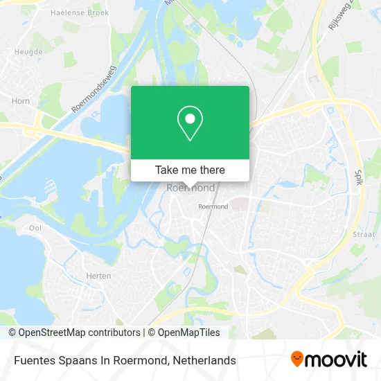 Fuentes Spaans In Roermond map