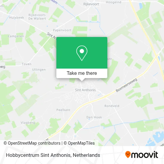 Hobbycentrum Sint Anthonis map