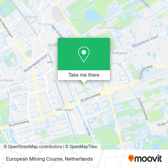 European Mining Course Karte