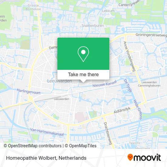 Homeopathie Wolbert map