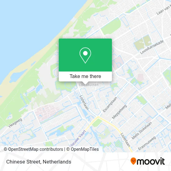 Chinese Street map