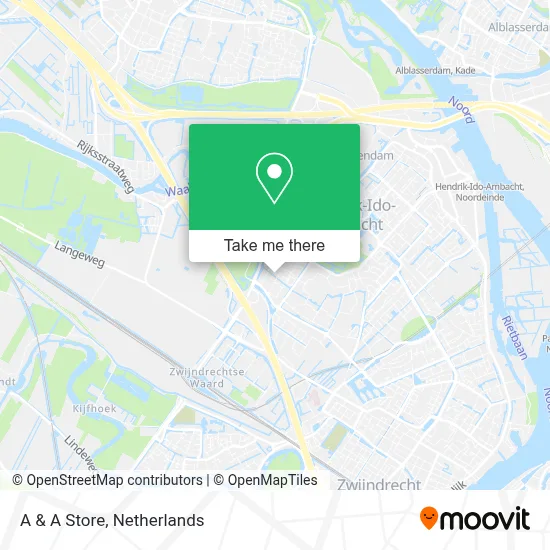 A & A Store map