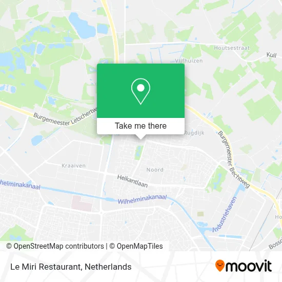 Le Miri Restaurant map