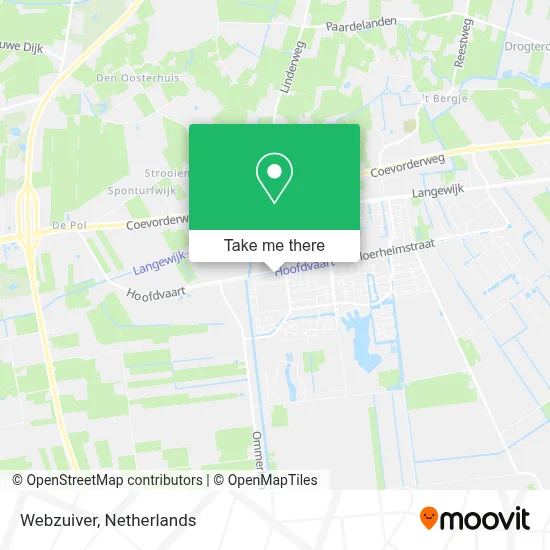 Webzuiver map