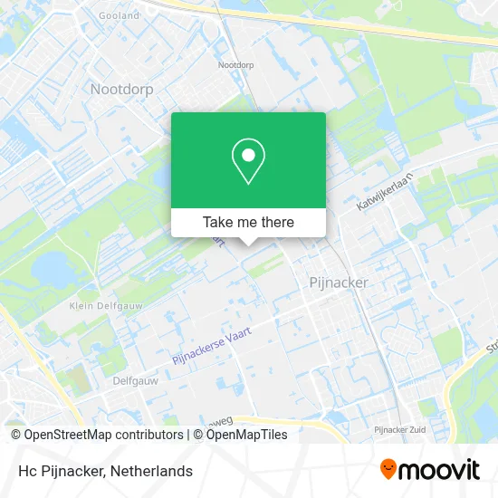 Hc Pijnacker map