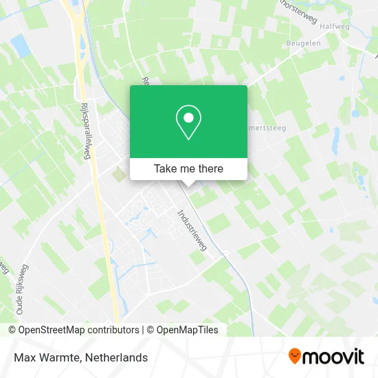 Max Warmte map