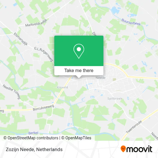 Zozijn Neede map