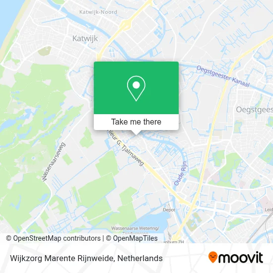 Wijkzorg Marente Rijnweide map