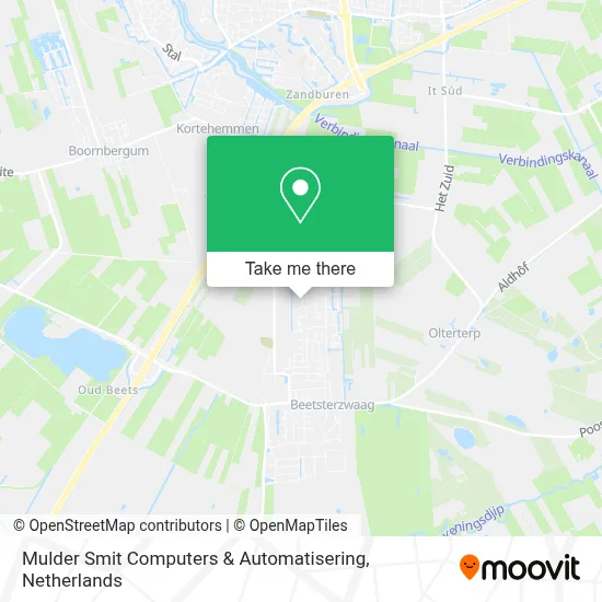 Mulder Smit Computers & Automatisering Karte