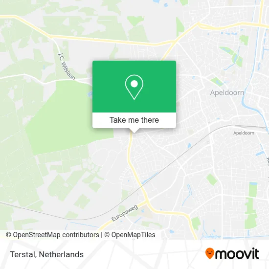 Terstal map