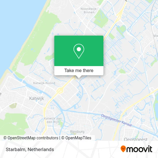 Starbalm map