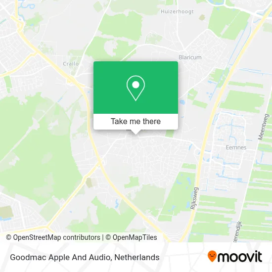 Goodmac Apple And Audio map