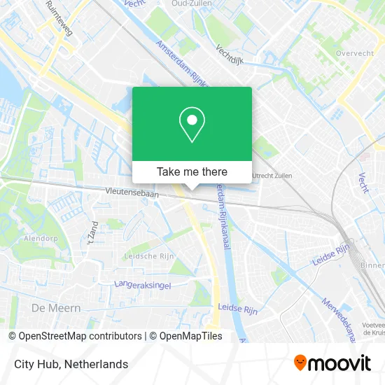 City Hub map