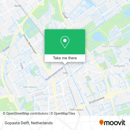 Gopasta Delft map