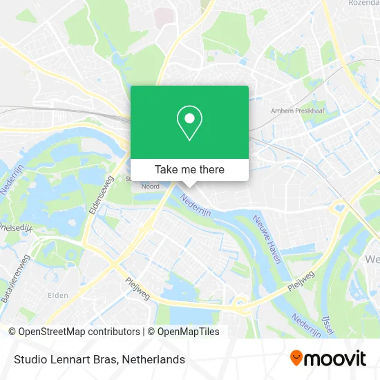Studio Lennart Bras map