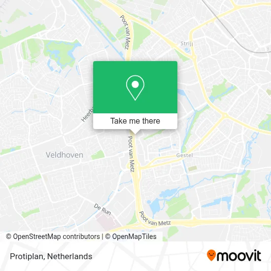 Protiplan map