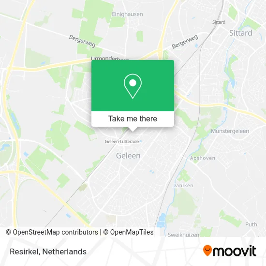 Resirkel map