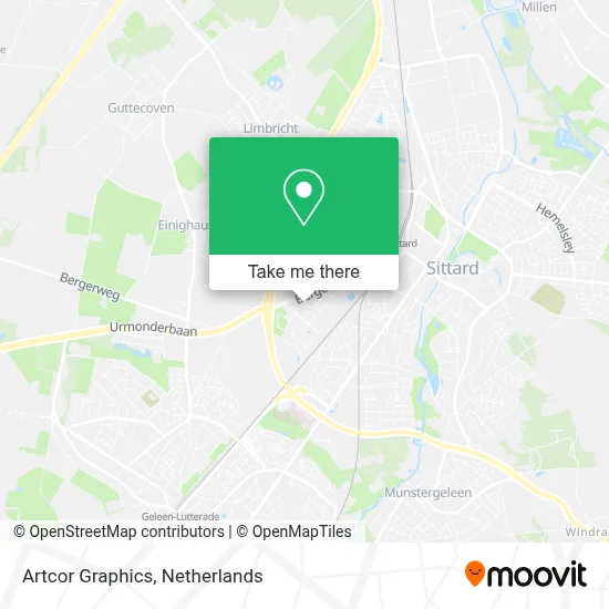 Artcor Graphics map