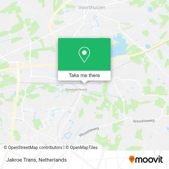 Jakroe Trans map