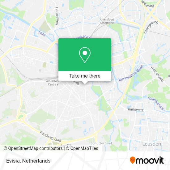 Evisia map