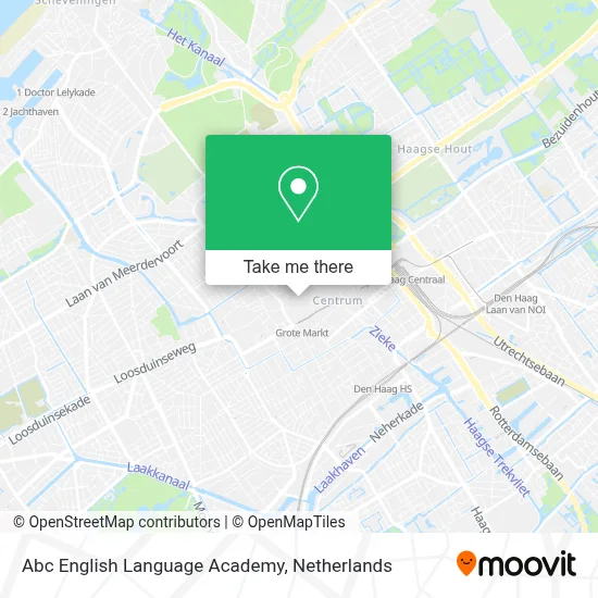 Abc English Language Academy map