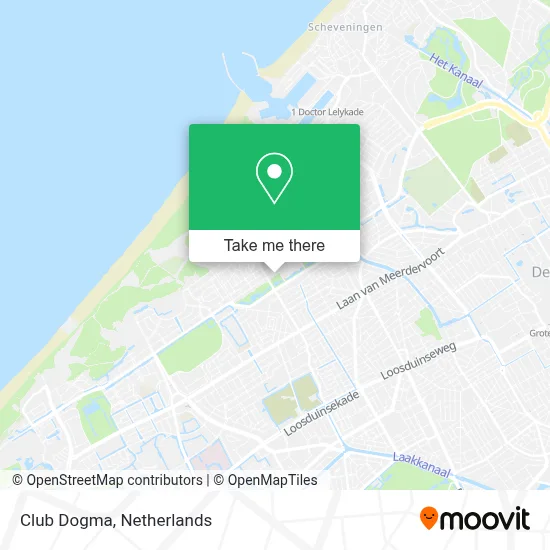Club Dogma map