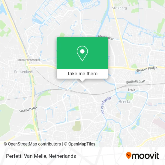 Perfetti Van Melle map