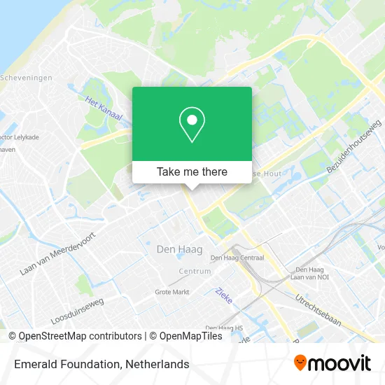 Emerald Foundation map