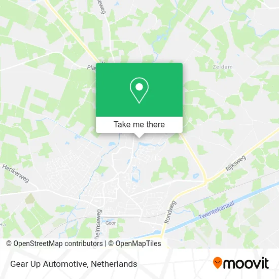 Gear Up Automotive map