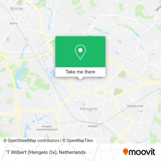 'T Wilbert (Hengelo Ov) map