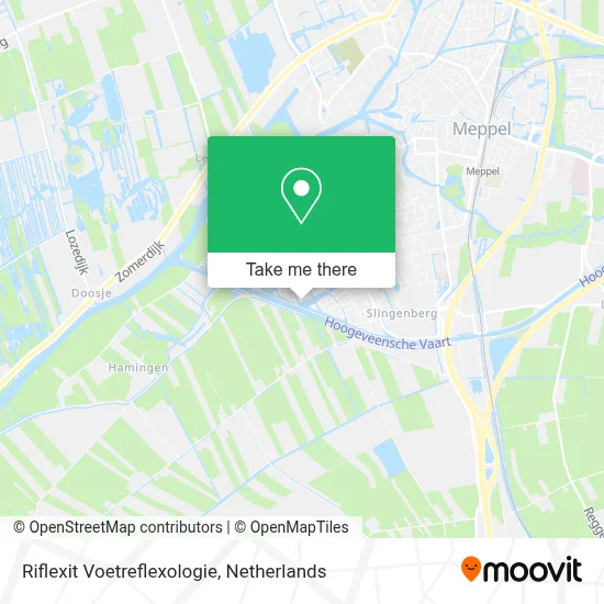 Riflexit Voetreflexologie map