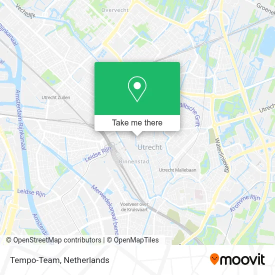 Tempo-Team map