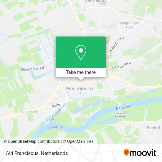 Aid Franciscus map