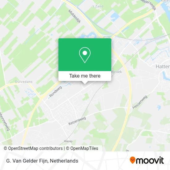 G. Van Gelder Fijn map