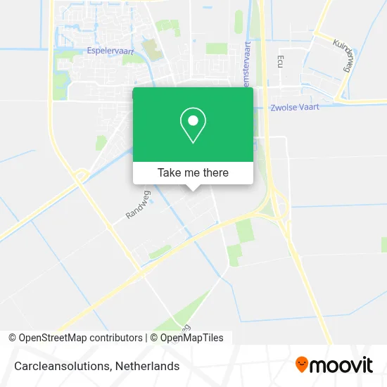 Carcleansolutions map