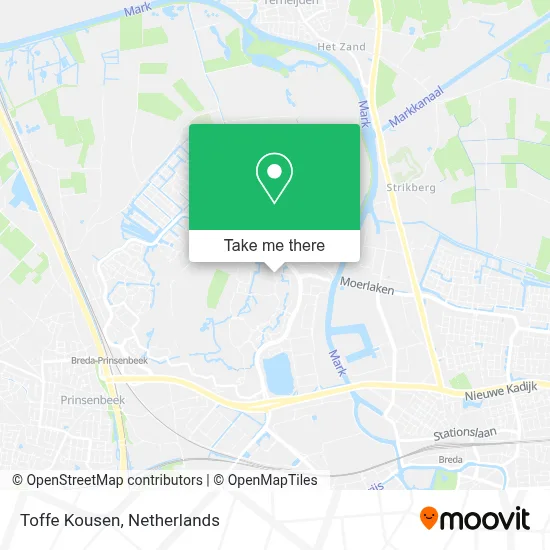 Toffe Kousen map