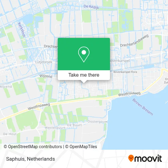 Saphuis map