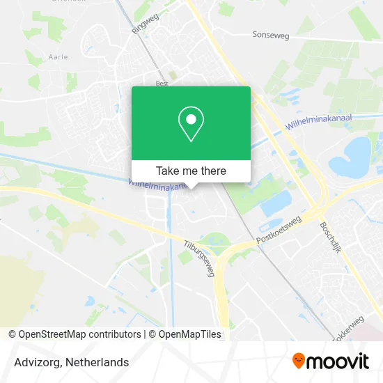 Advizorg map