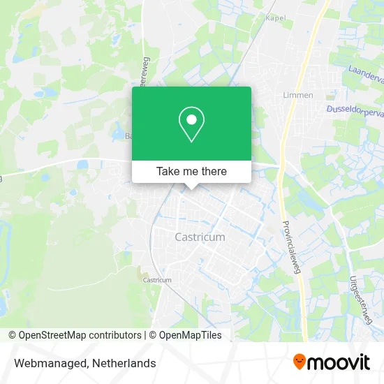 Webmanaged map