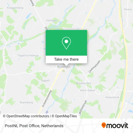 Postnl Postkantoor map