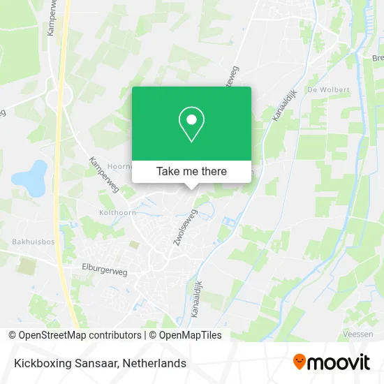 Kickboxing Sansaar map