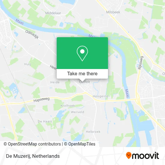 De Muzerij map