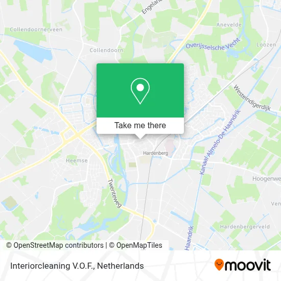 Interiorcleaning V.O.F. map