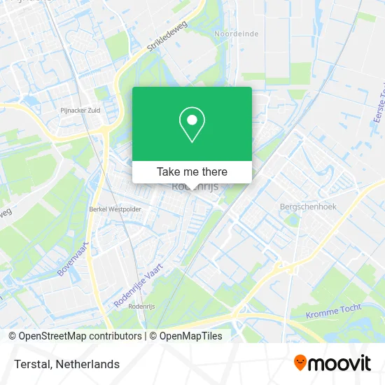 Terstal map