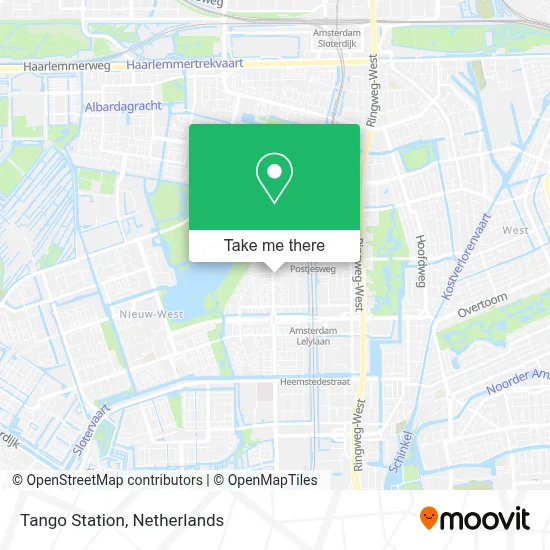 Tango Station map