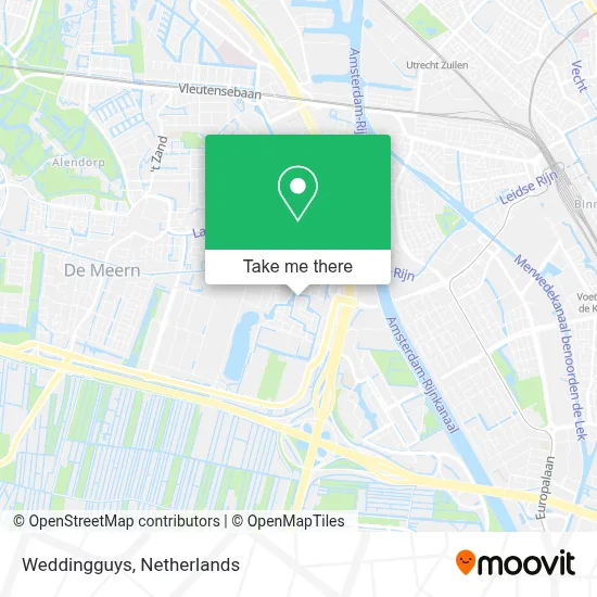 Weddingguys map