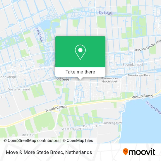 Move & More Stede Broec map