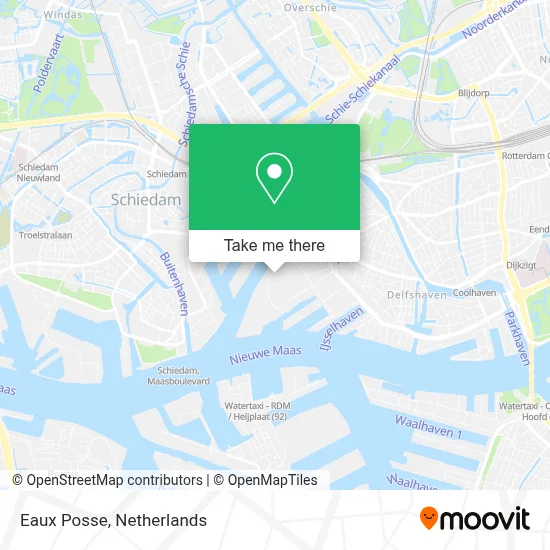 Eaux Posse map