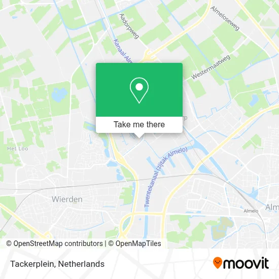 Tackerplein map